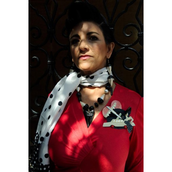 Rona New York Vintage Evening Long Floor Cocktail Formal Flowing Red Dress - Picture 4 of 12